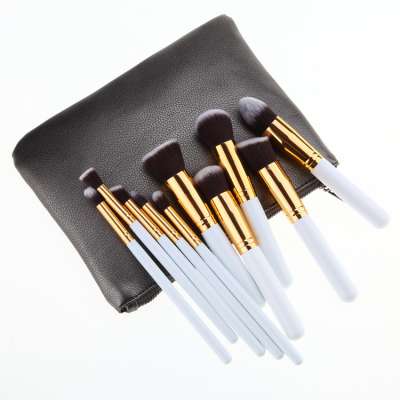 China makeup kits high quality 10pcs cruelty free private label makeup brush kit