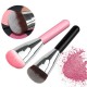 Single Professional Synthetic Hair Dense Makeup Brushes Liquid Foundation Brush Contour Blush Brush Private Label