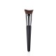 1pcs Single make up brush nylon hair wooden custom large blending foundation brush