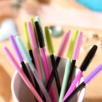 New premium products 2019 Eye Lashes Disposable Mascara Wand mascara brush silicone