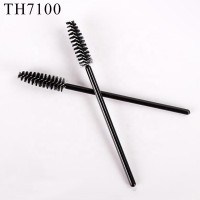 Microblading Accessories Wholesale 50pcs/Bag Disposable Eyelash Brush Cleaning Black Color Eyelash Extension Brush