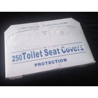 Half fold recycled paper toilet seat covers /Toilet paper cover/TSC